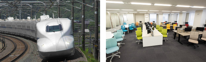 東海道新幹線の写真