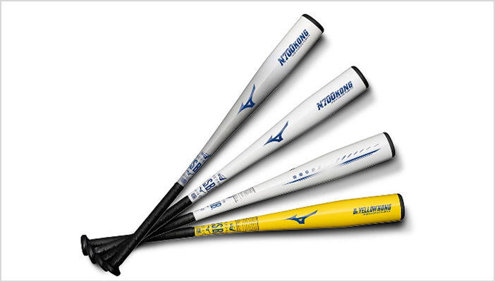 再生アルミが使用されたバット