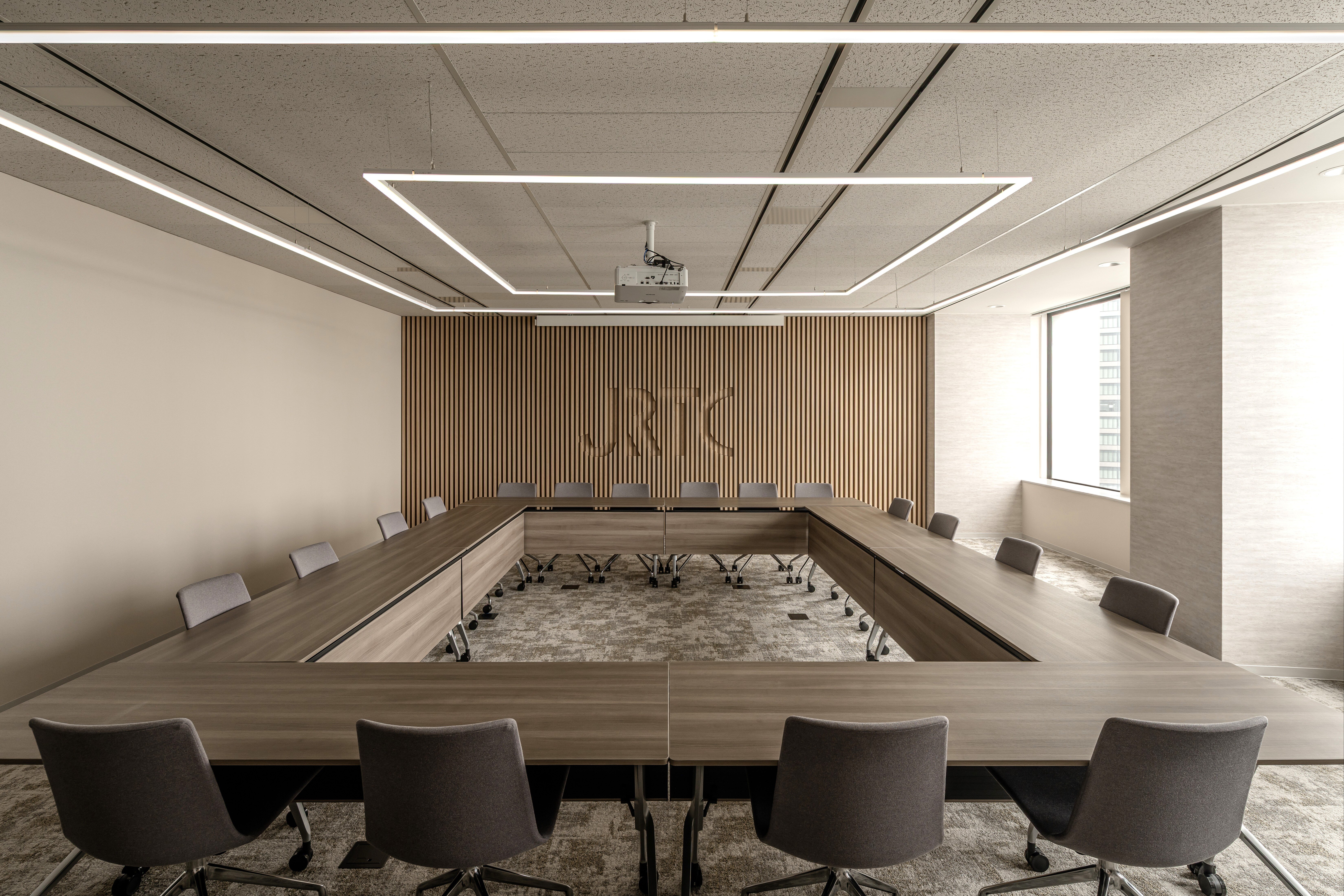 The conference room